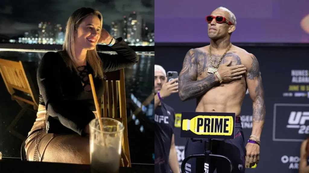 WHO IS CHARLES OLIVEIRA'S HUSBAND